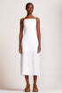 VESTIDO FENDA LATERAL BRANCO